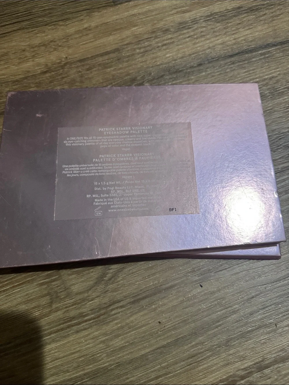 ONES/ S Shimmery Rose Gold Eyeshadow Palette